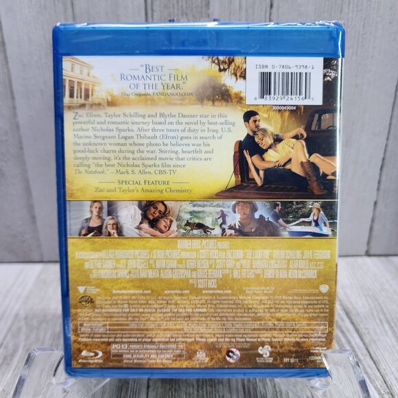 The Lucky One From The Autor Of The Notebook - Blu-ray Disc 2011 - NEW! - Picture 2 of 3